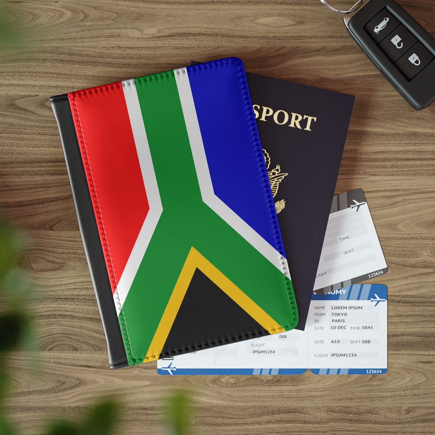 South Africa Flag Passport Cover