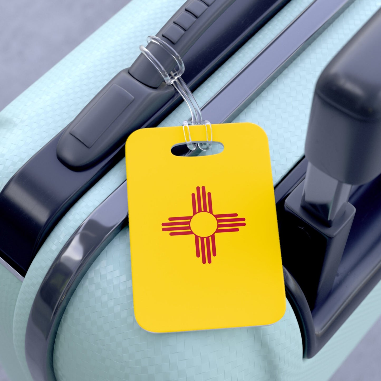 New Mexico Flag Luggage Bag Tag
