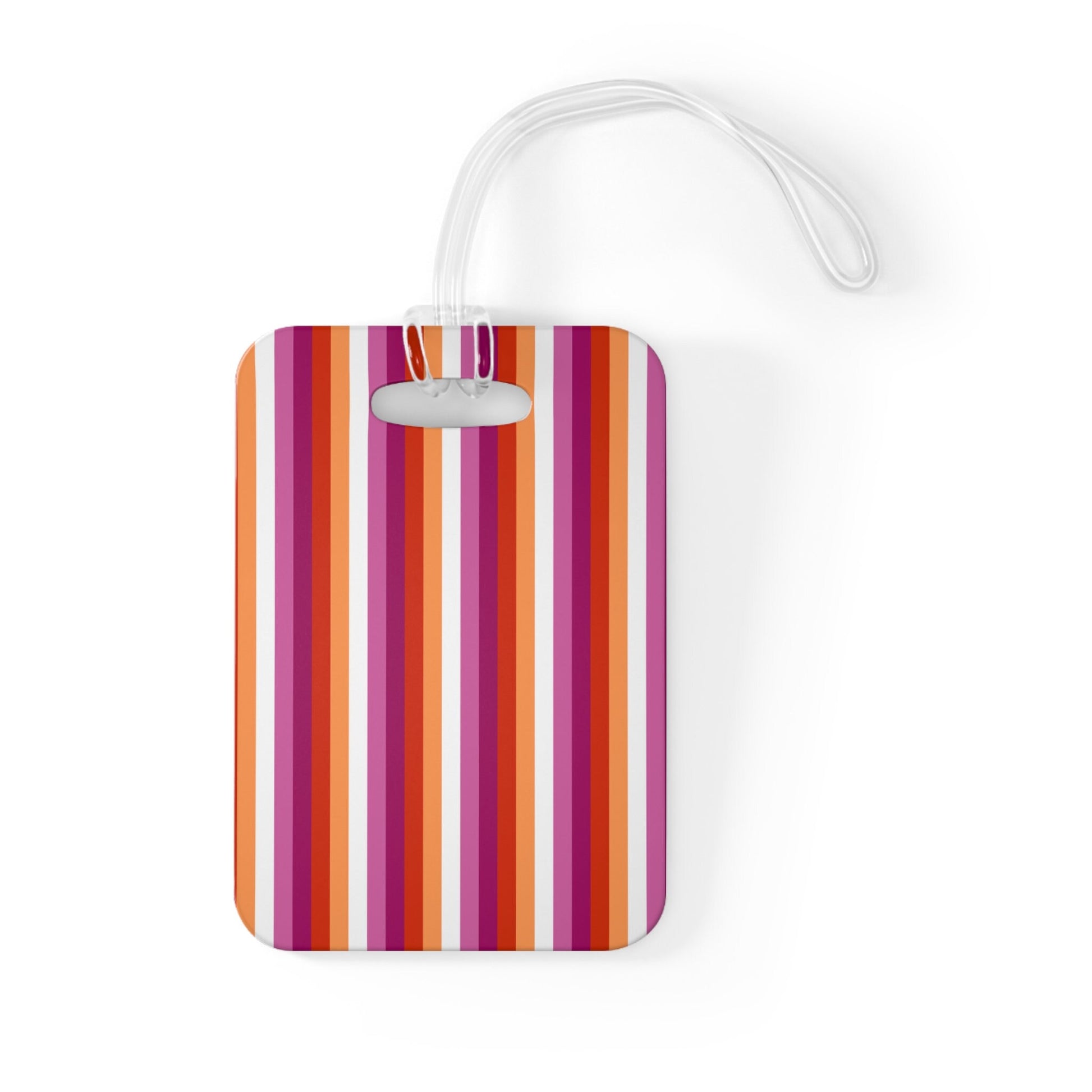 Lesbian Pride Flag Luggage Bag Tag