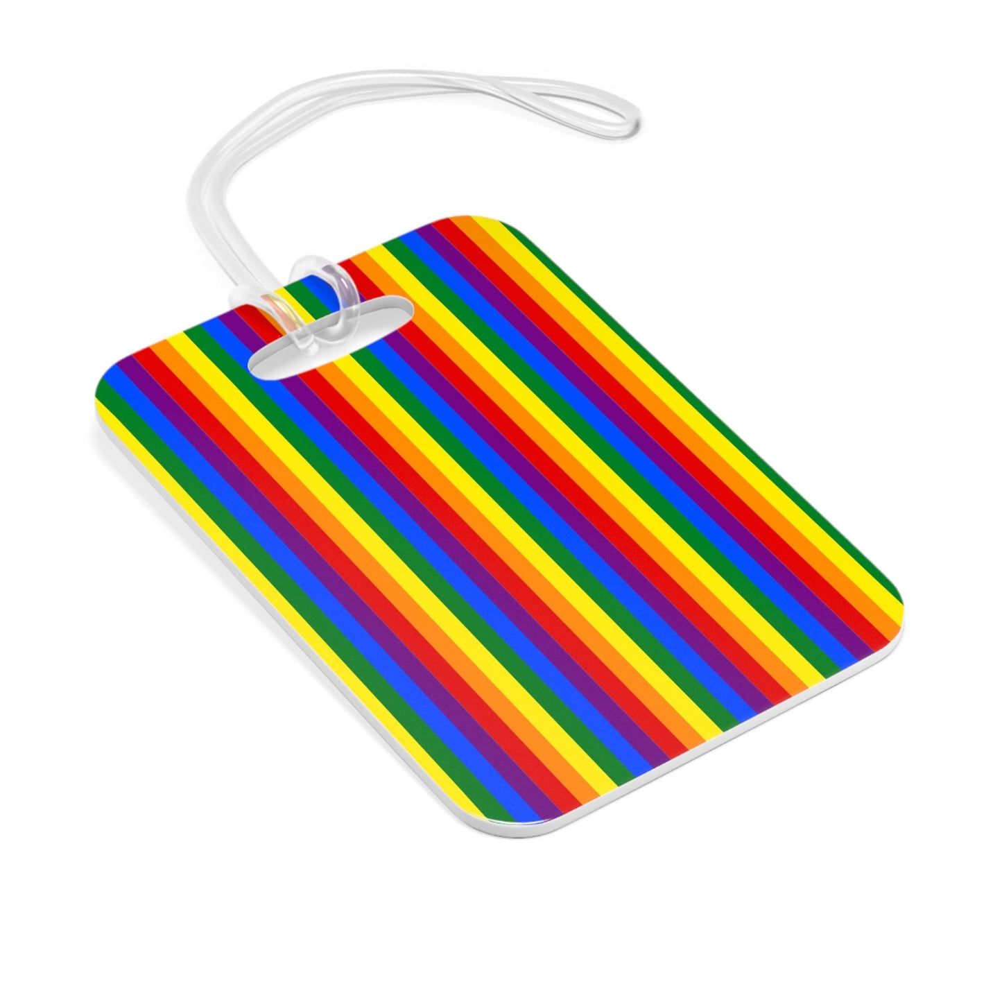 Rainbow Gay Pride Flag Luggage Bag Tag