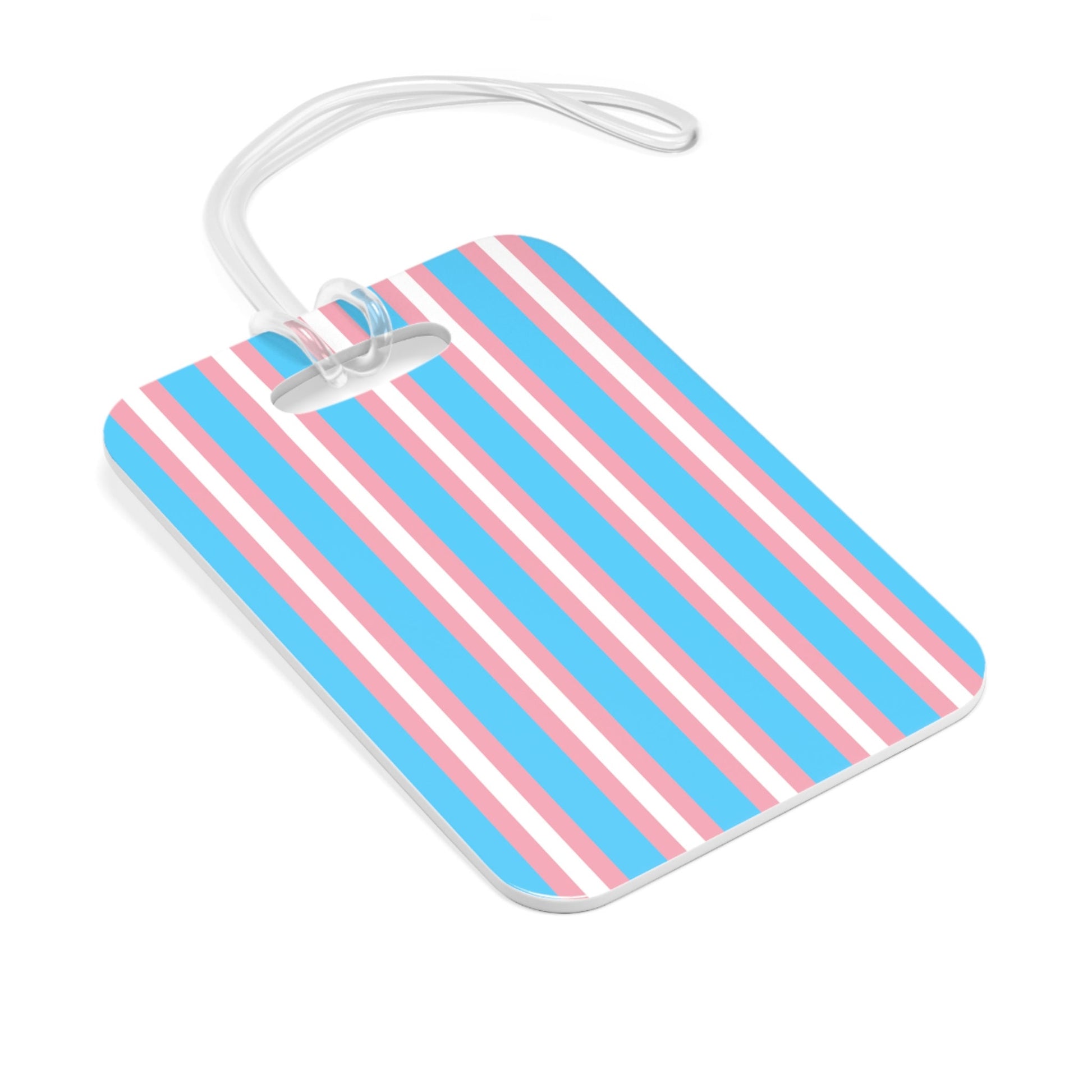 Transgender Pride Flag Luggage Bag Tag