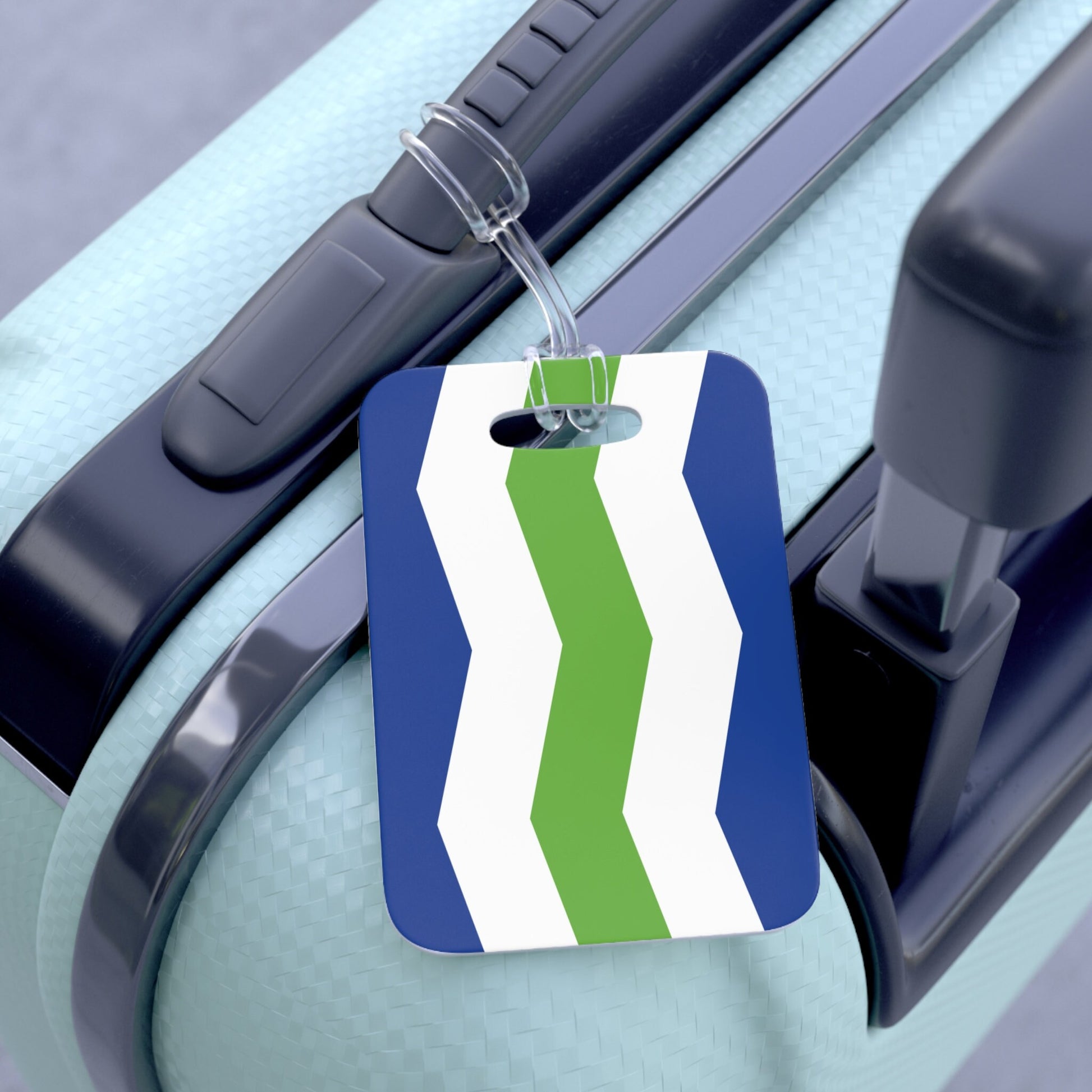 Burlington Vermont Flag Luggage Bag Tag