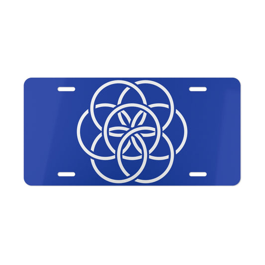 Earth Flag car tag