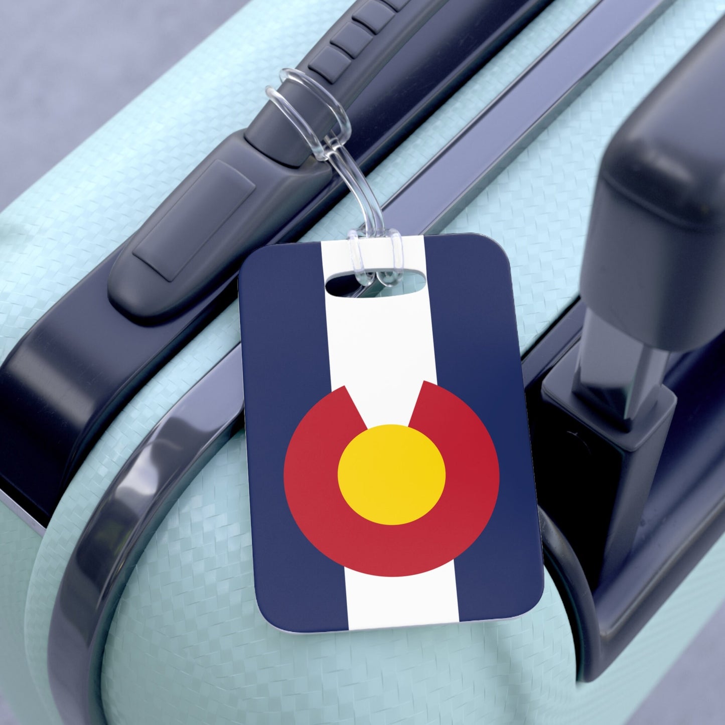 Colorado Flag Luggage Bag Tag