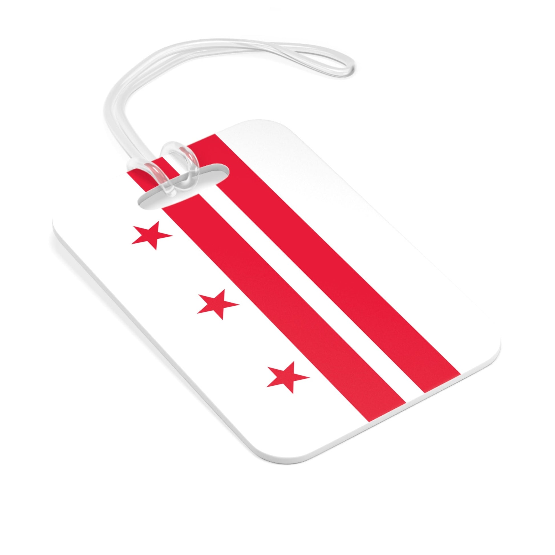 Washington DC Flag Luggage Bag Tag