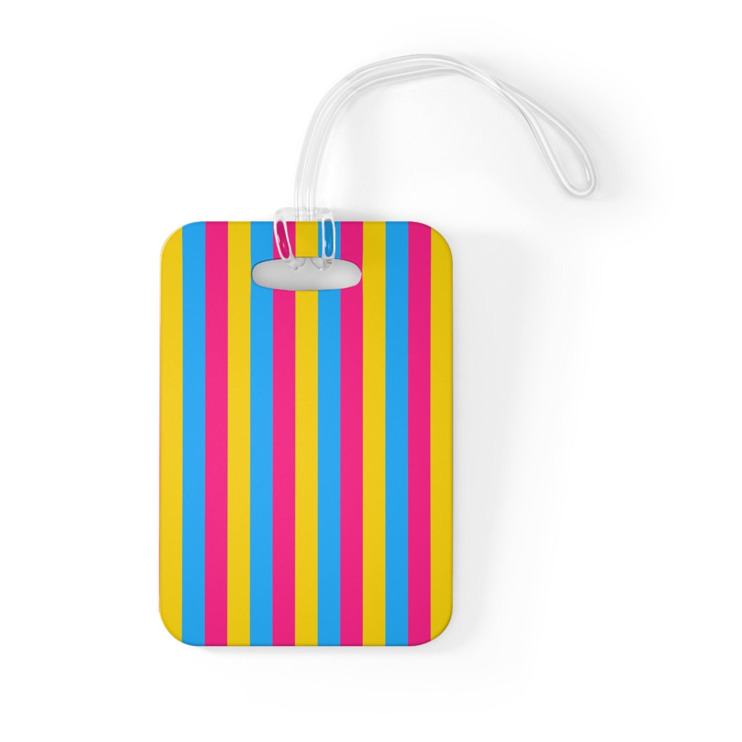 Pansexuality Pride Flag Luggage Bag Tag