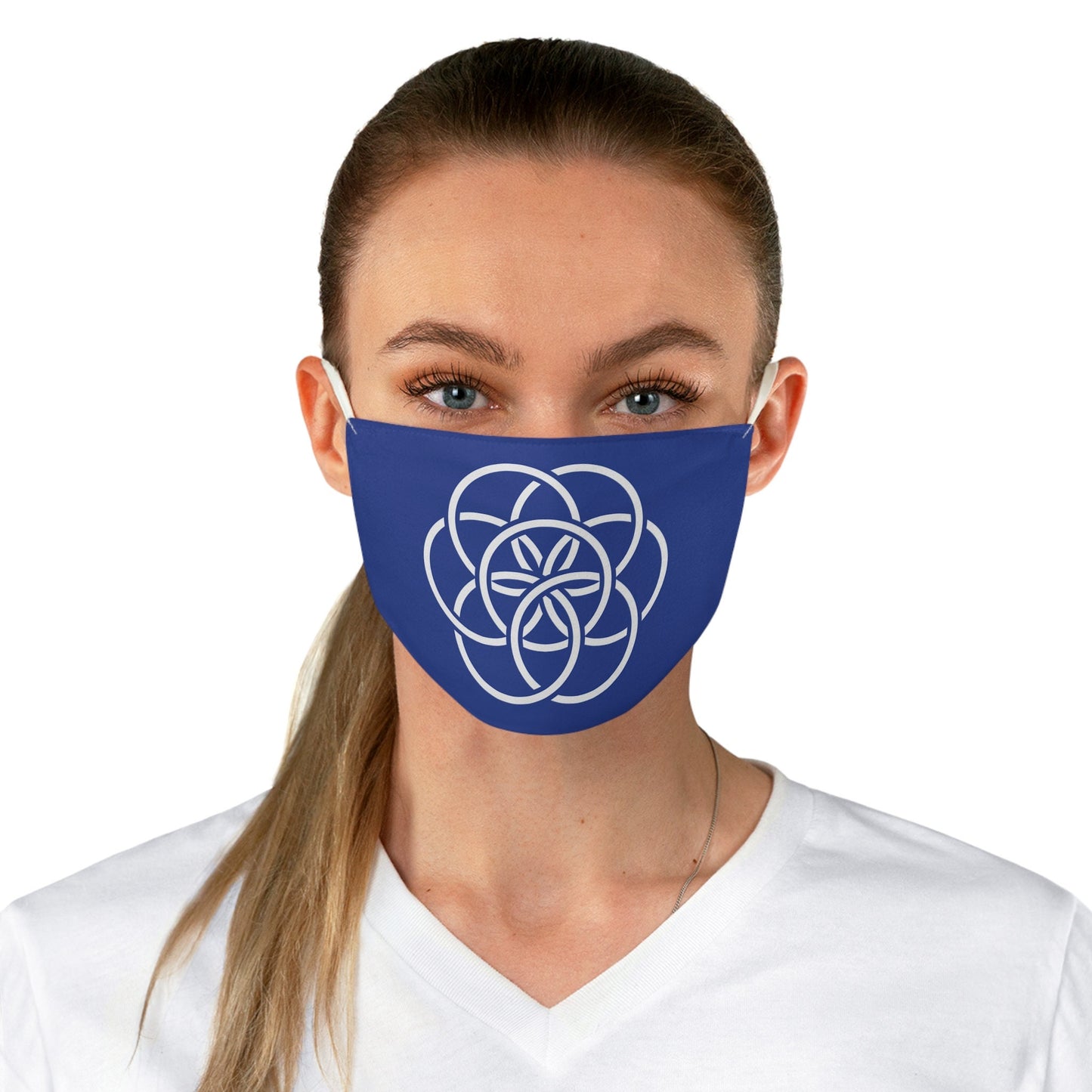 Earth Flag Fabric Face Mask