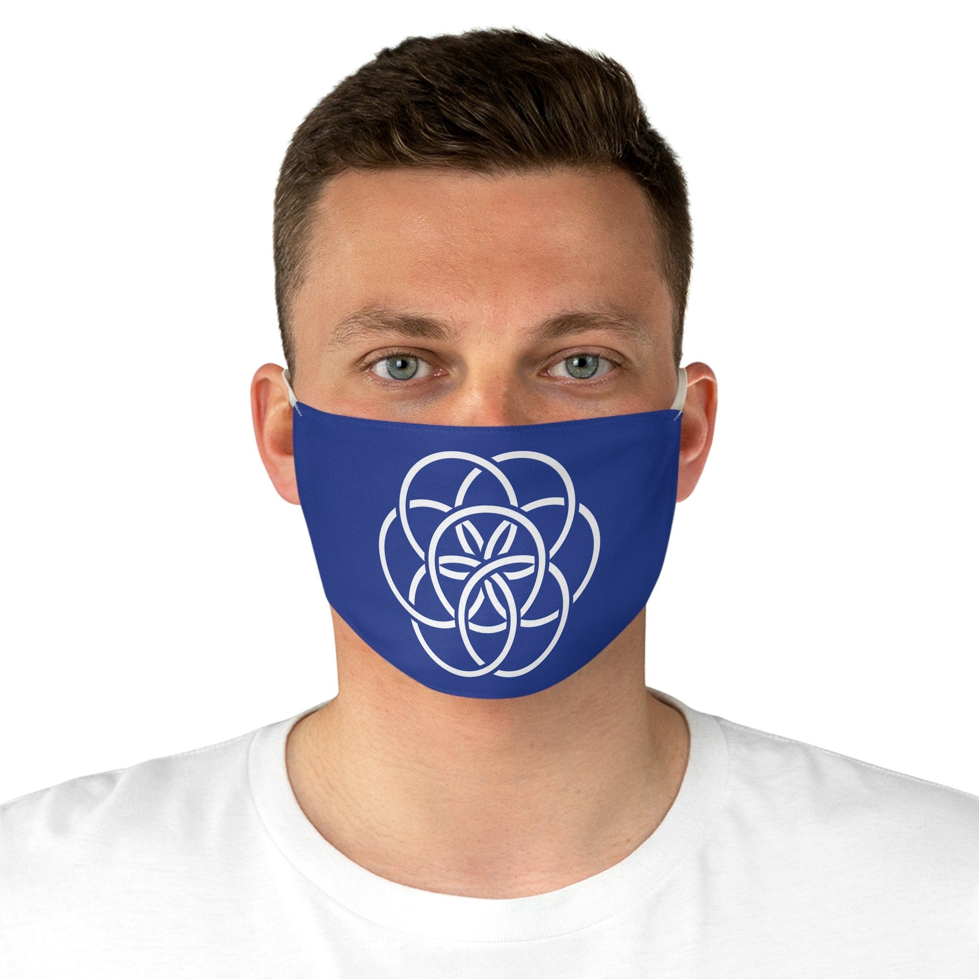 Earth Flag Fabric Face Mask