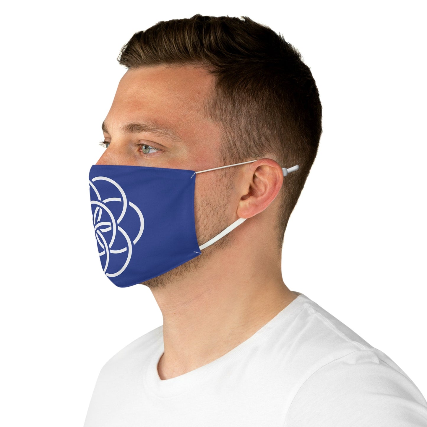 Earth Flag Fabric Face Mask