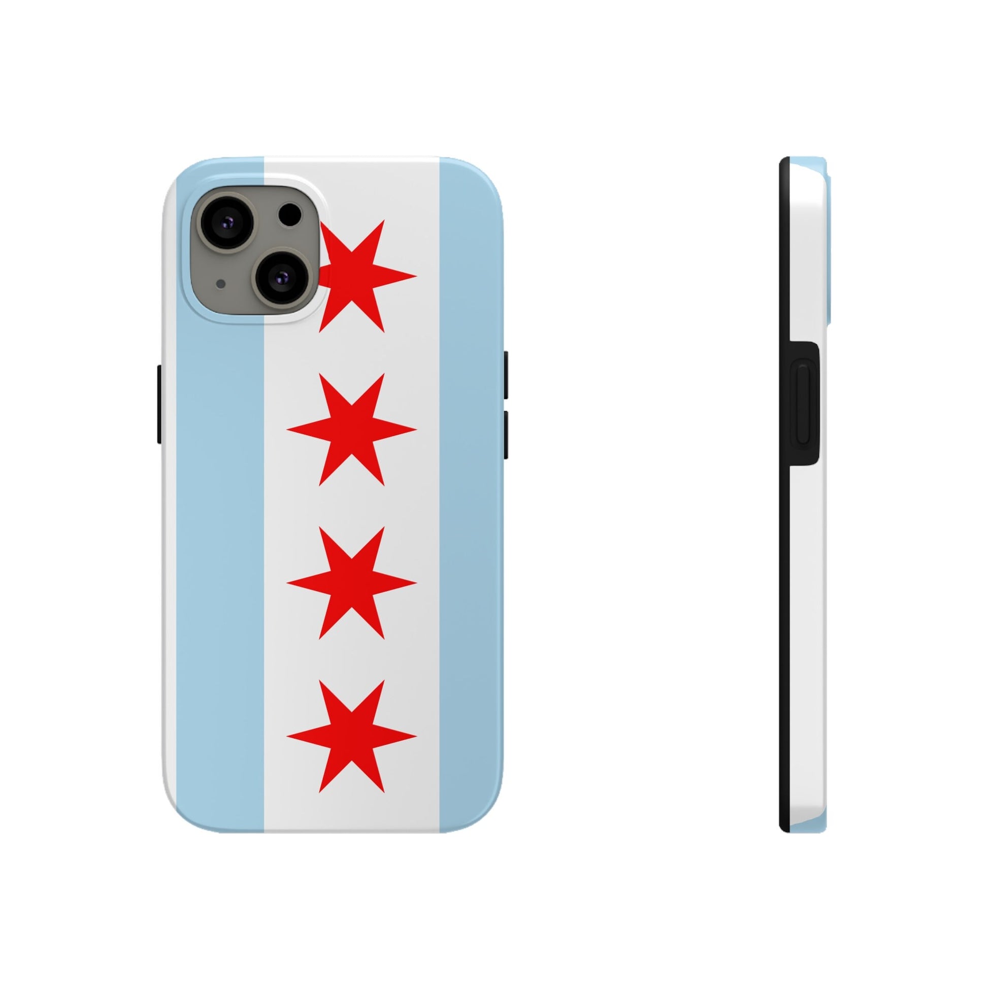 Chicago Illinois City Flag Tough Phone Cases