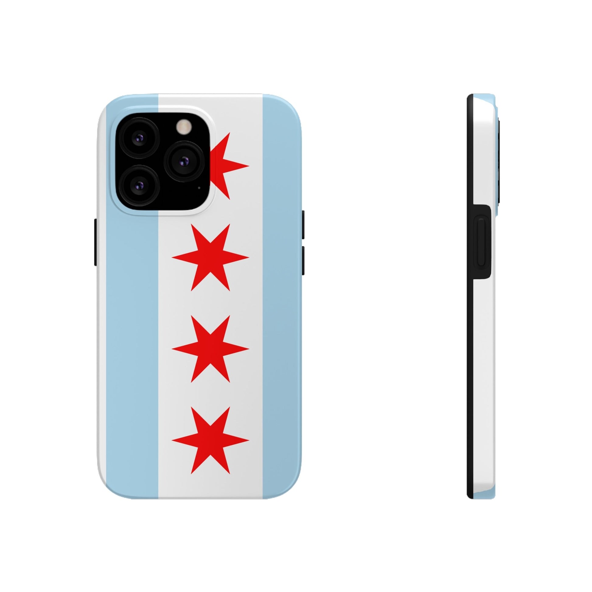 Chicago Illinois City Flag Tough Phone Cases