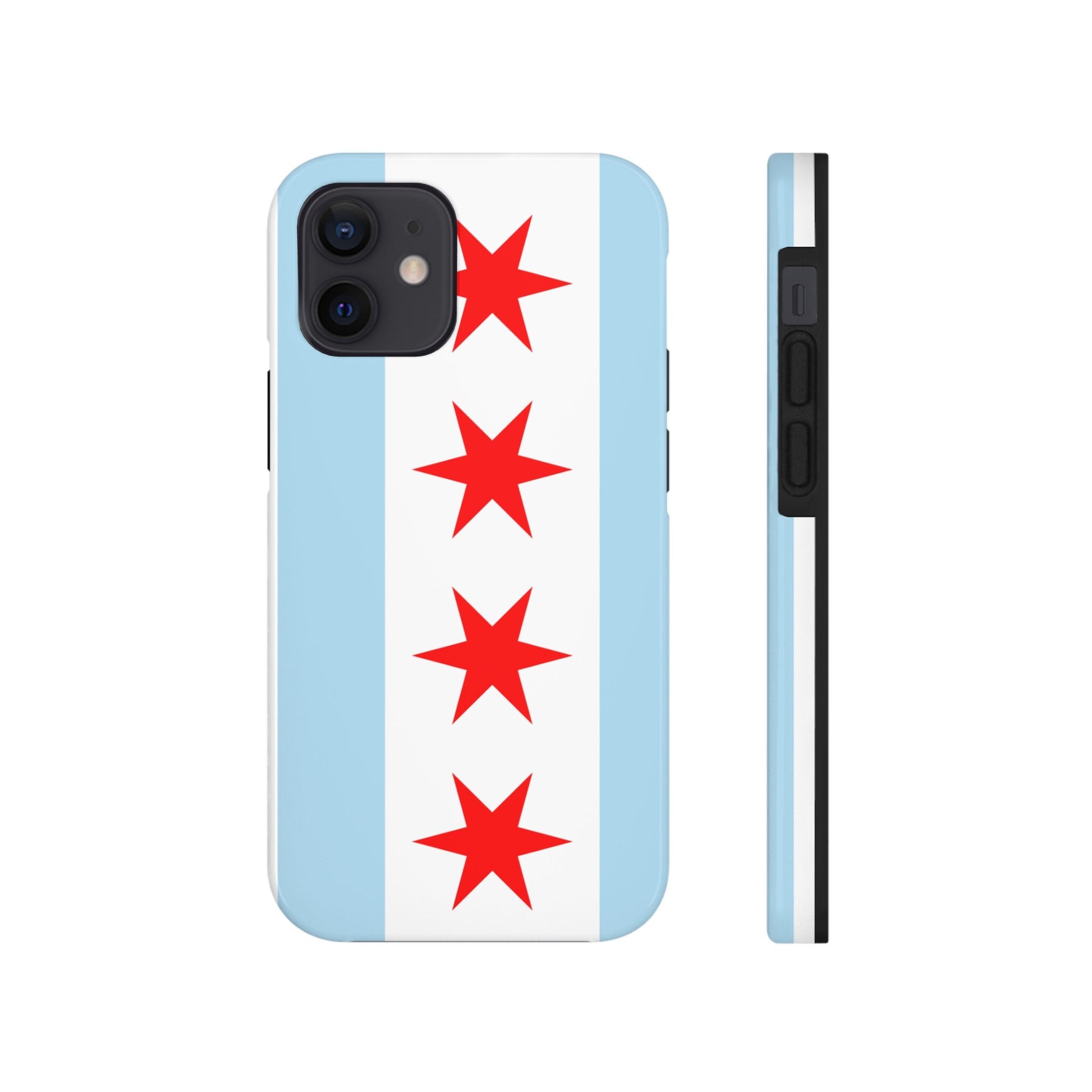 Chicago Illinois City Flag Tough Phone Cases