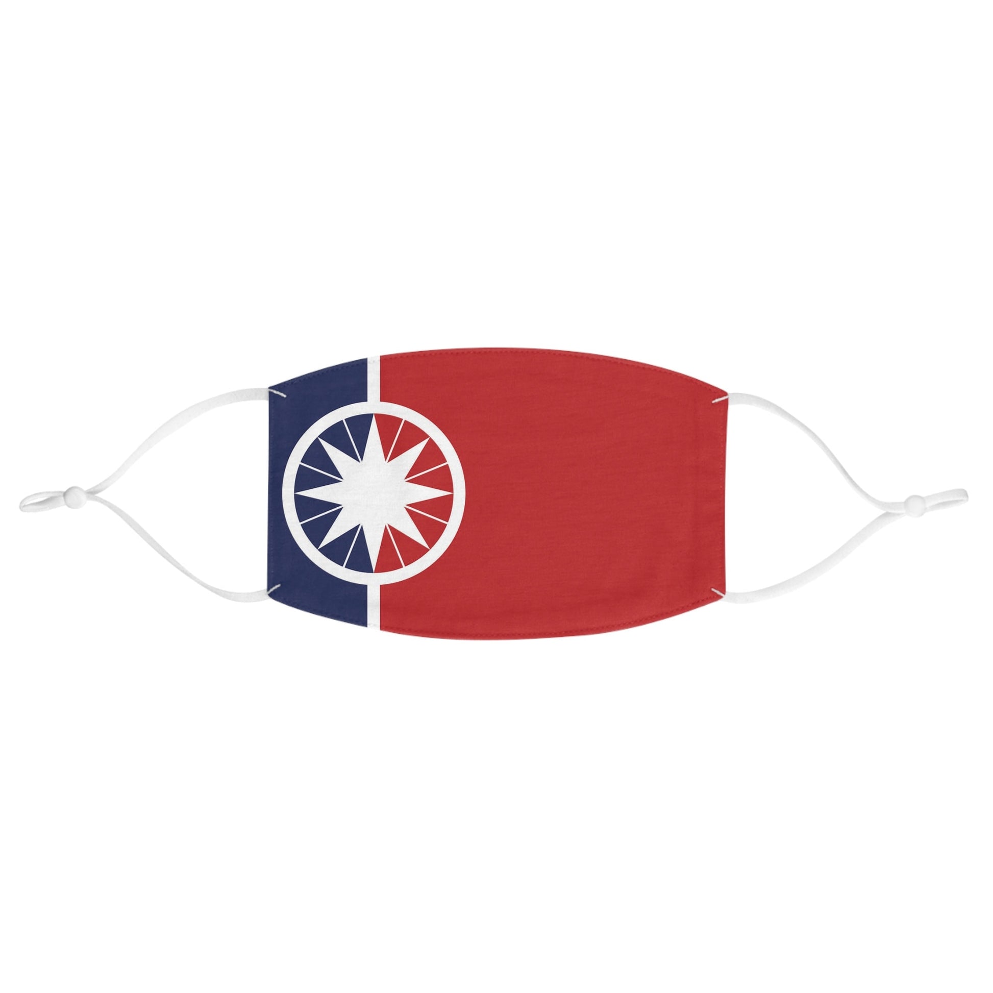 Norman Oklahoma Flag Fabric Face Mask