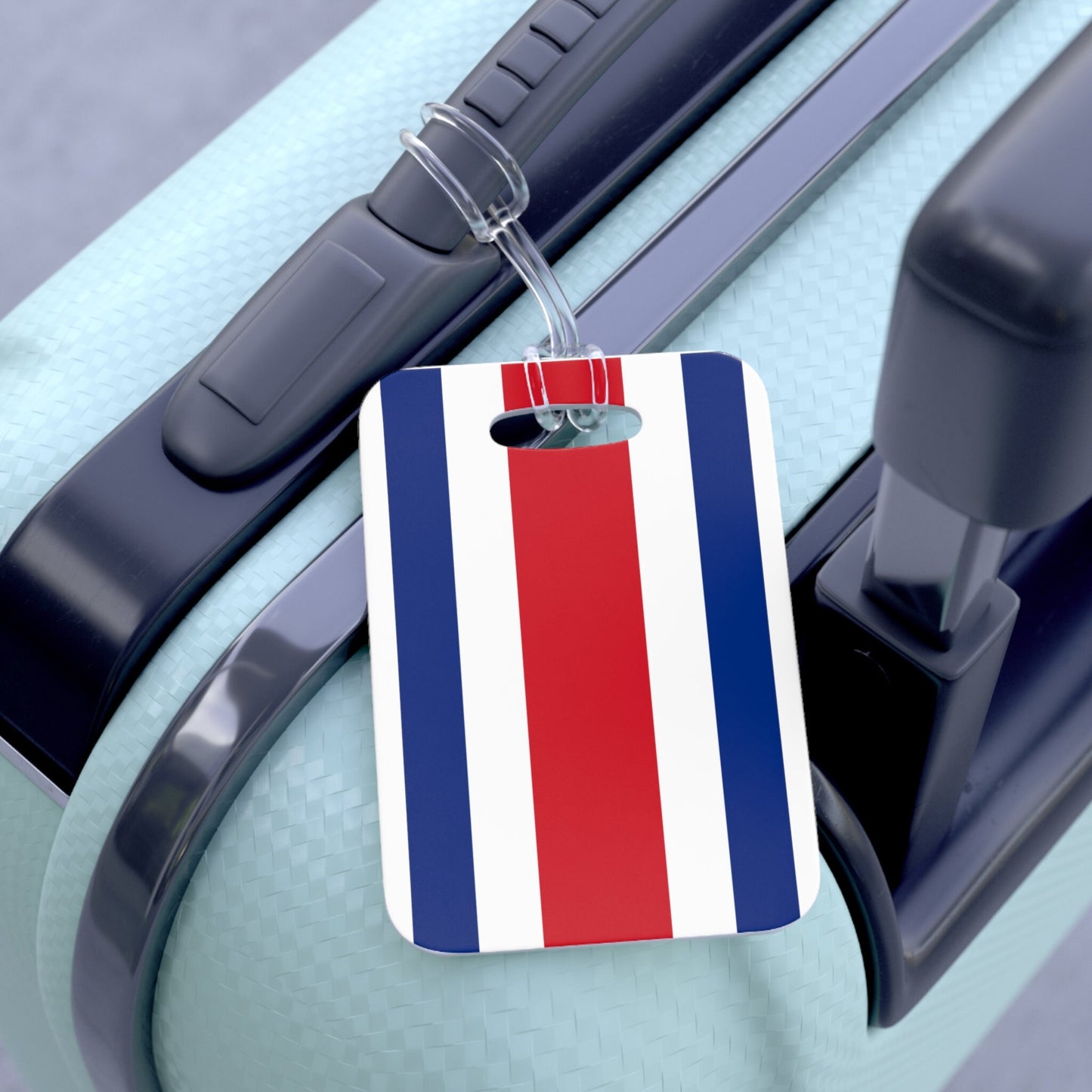 Costa Rica Flag Luggage Bag Tag