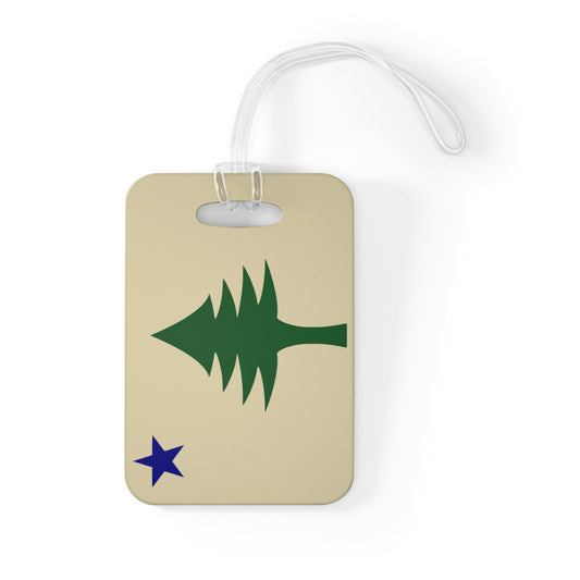 Maine Flag Luggage Bag Tag