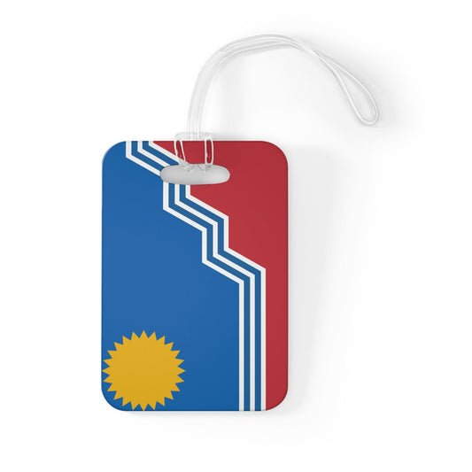 Sioux Falls, South Dakota Flag Luggage Bag Tag