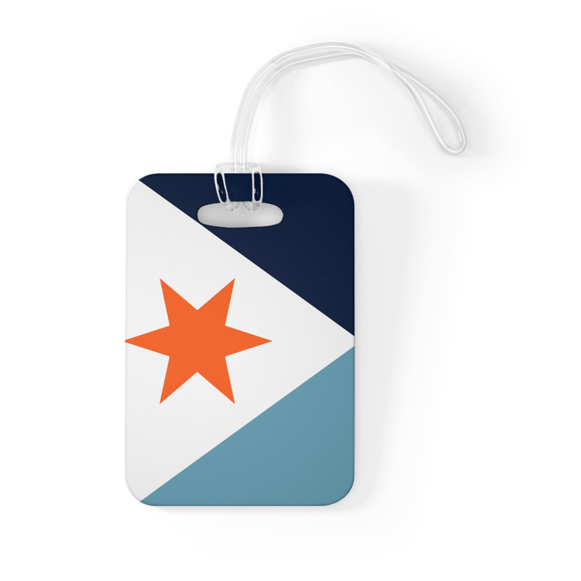 Syracuse New York Flag Luggage Bag Tag