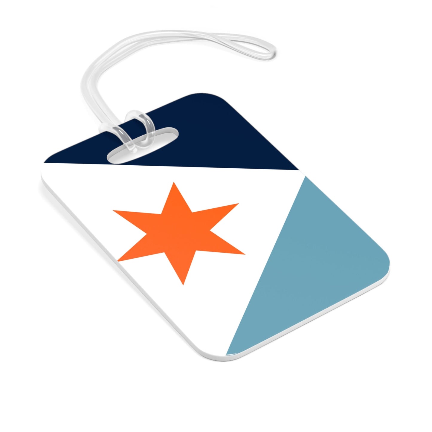 Syracuse New York Flag Luggage Bag Tag