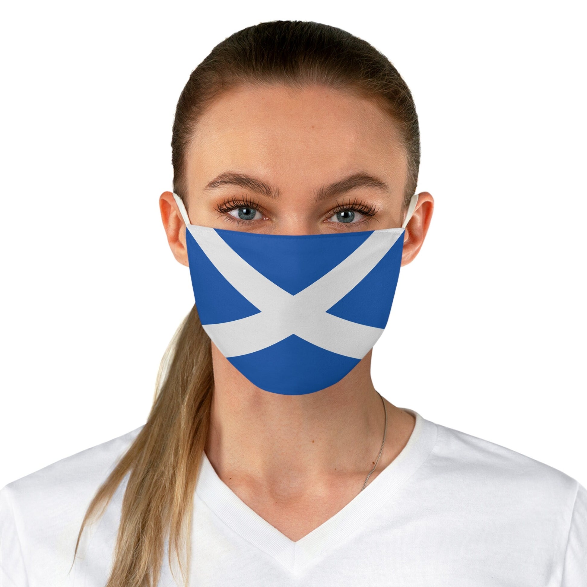 Scotland Flag Fabric Face Mask