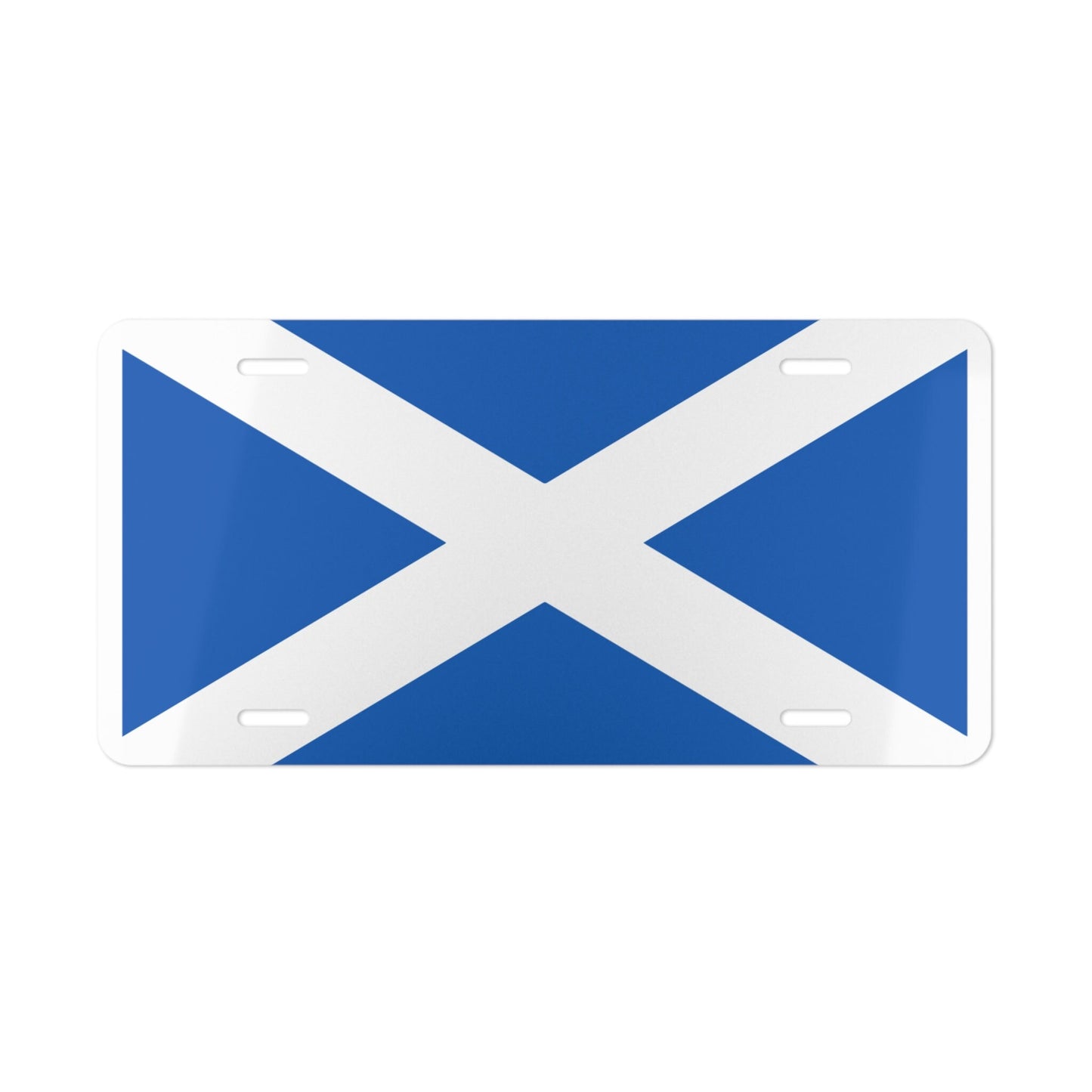 Scotland Flag Car Plate tag