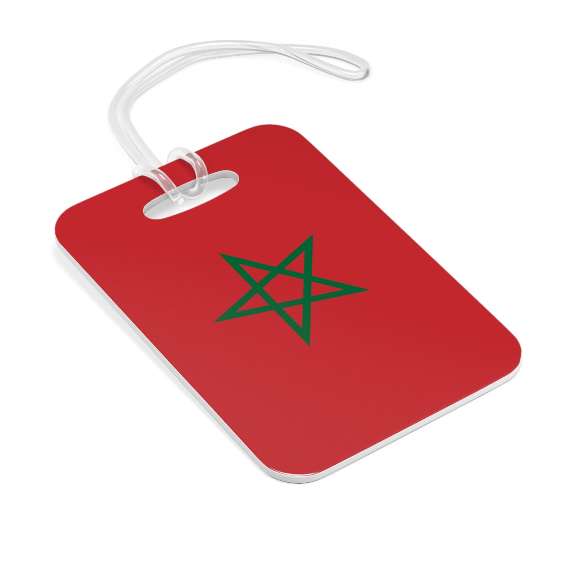 Morocco Flag Luggage Bag Tag