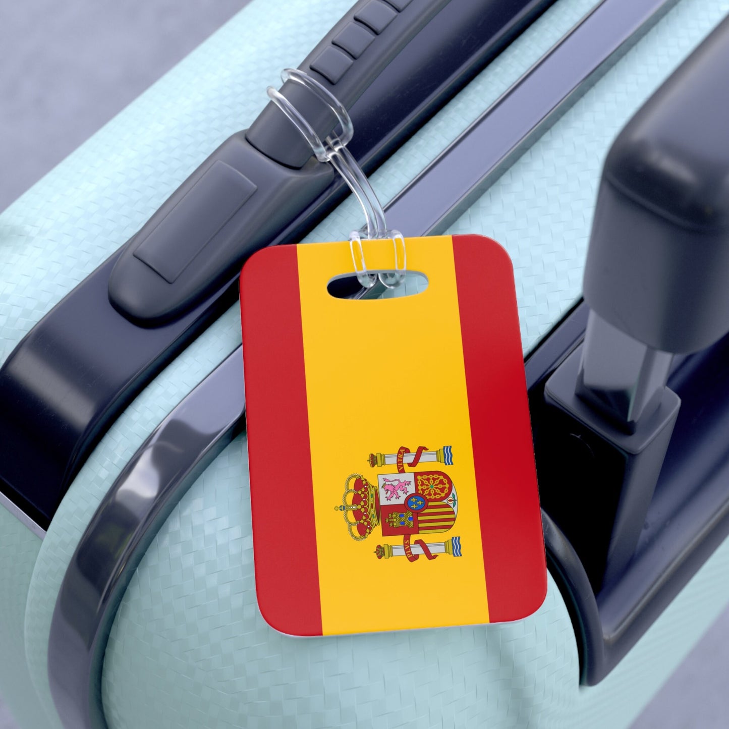 Spain Flag Luggage Bag Tag