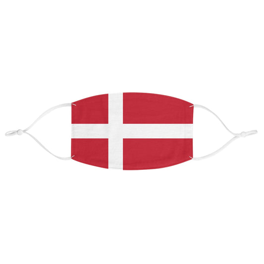 Denmark Flag Fabric Face Mask