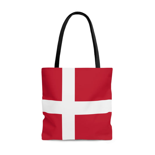 Denmark Flag Tote Bag