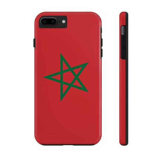 Morocco Flag Tough Phone Cases