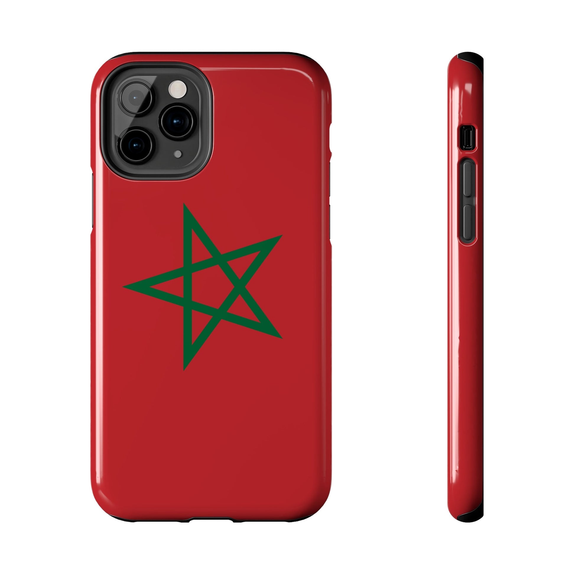 Morocco Flag Tough Phone Cases