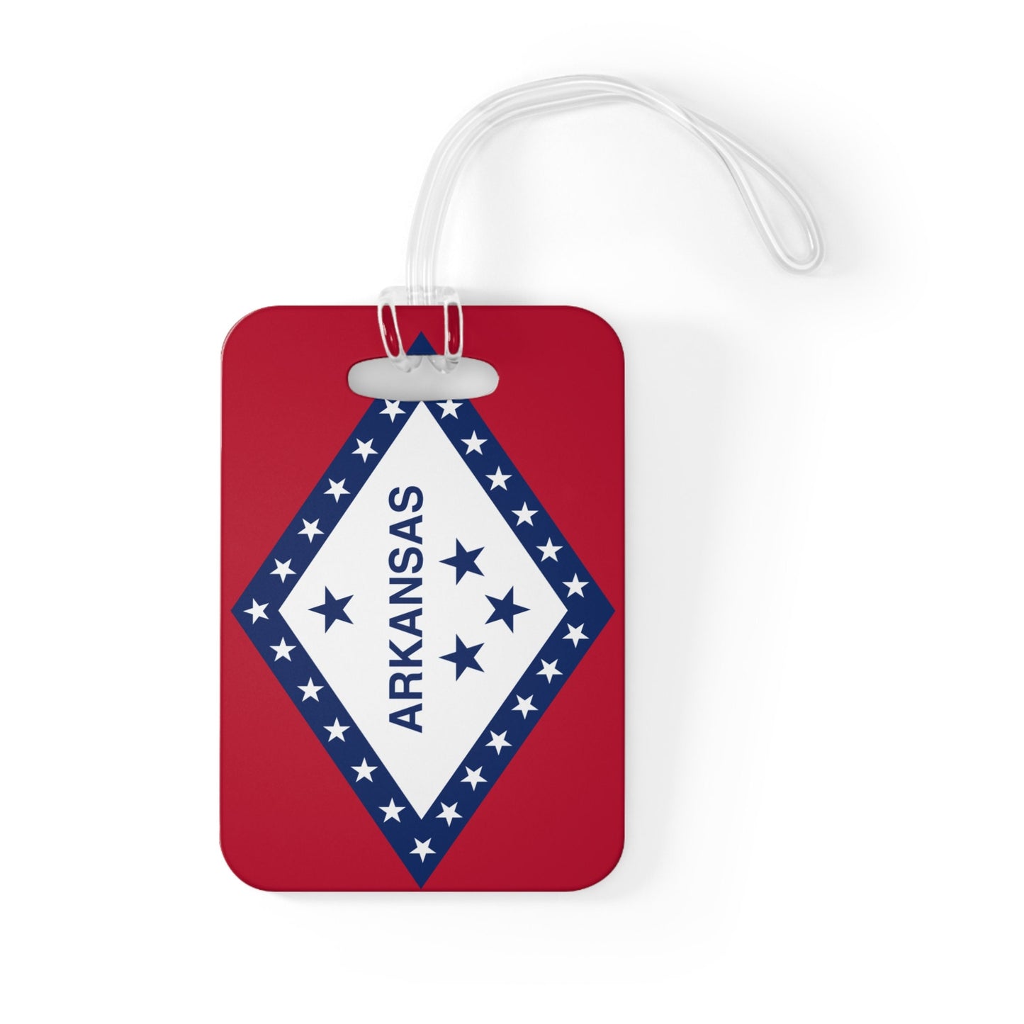 Arkansas Flag Luggage Bag Tag