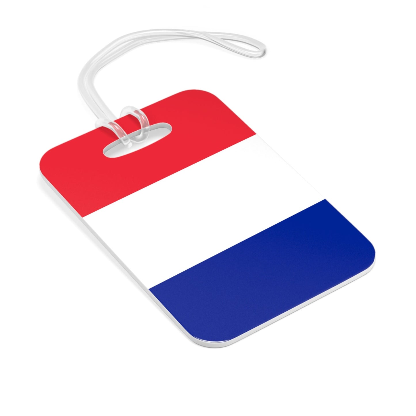 France Flag Luggage Bag Tag