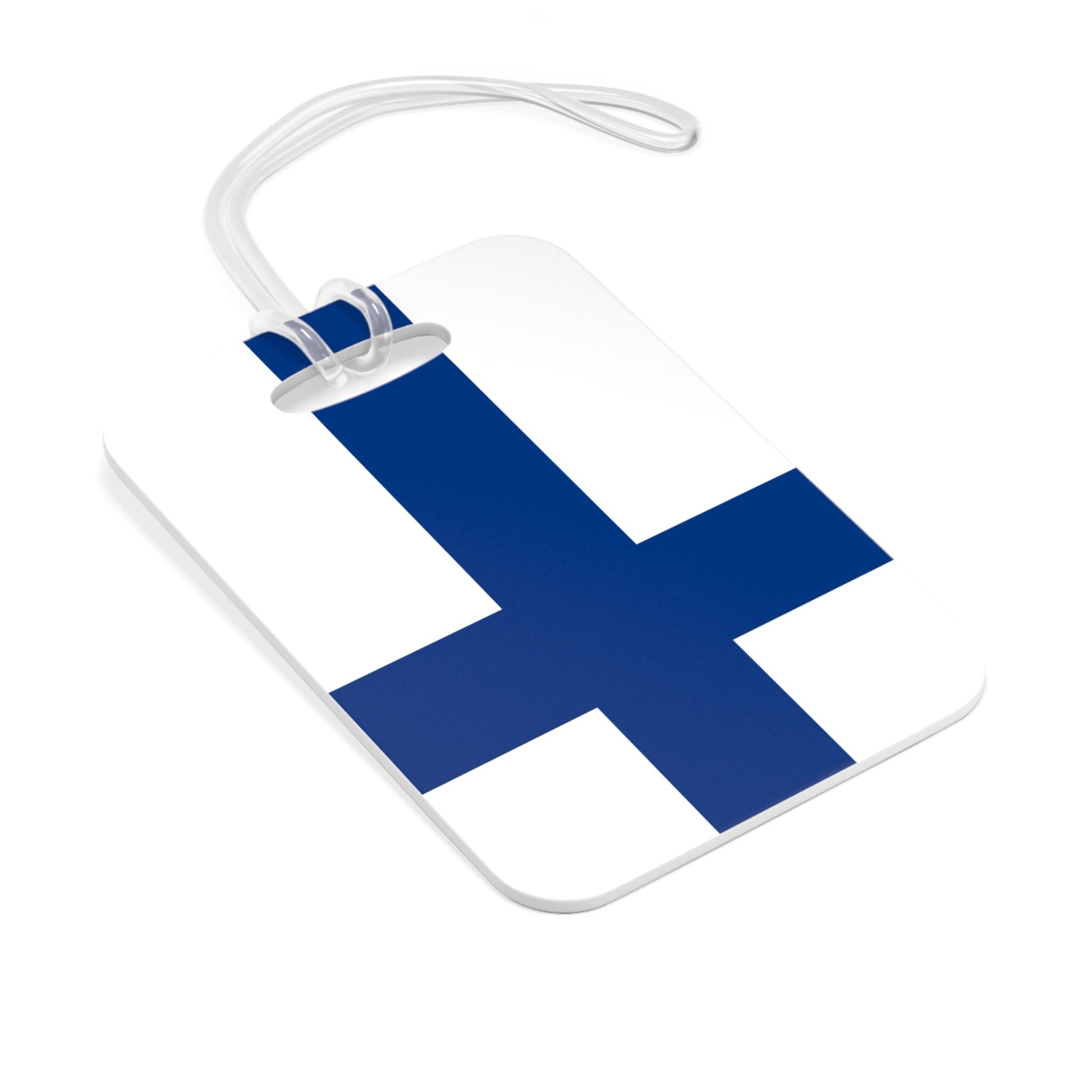 Finland Flag Luggage Bag Tag