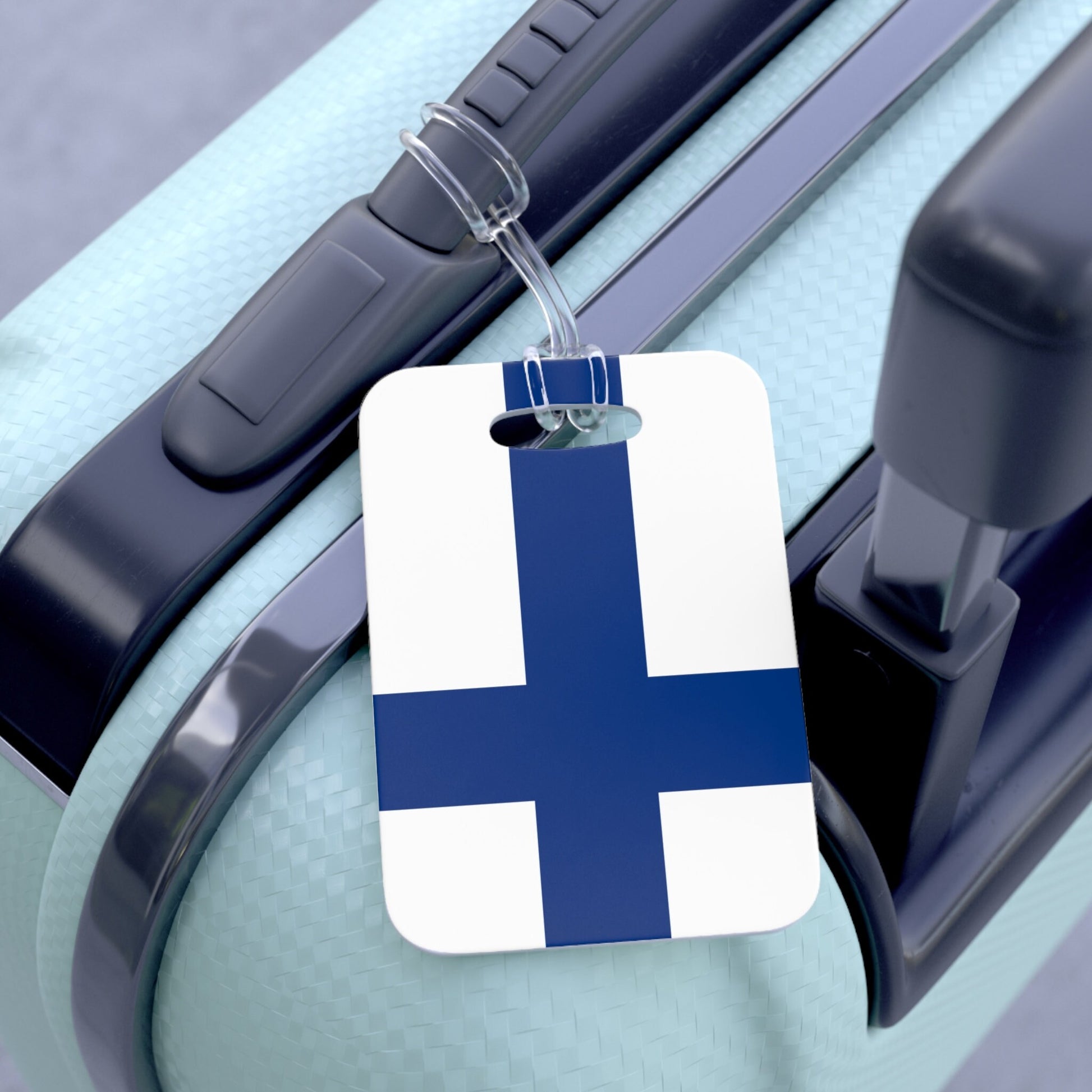 Finland Flag Luggage Bag Tag