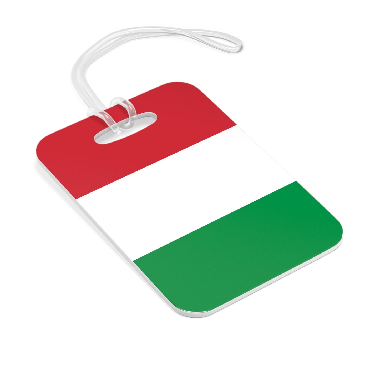 Italy Flag Luggage Bag Tag