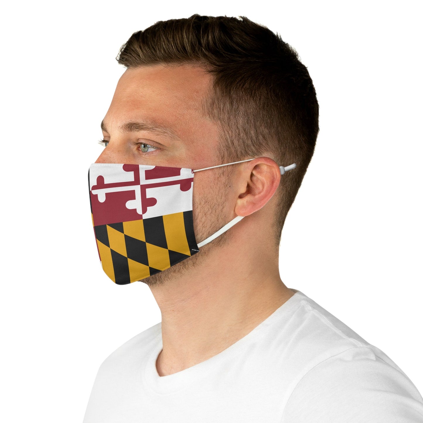 Maryland Flag Fabric Face Mask