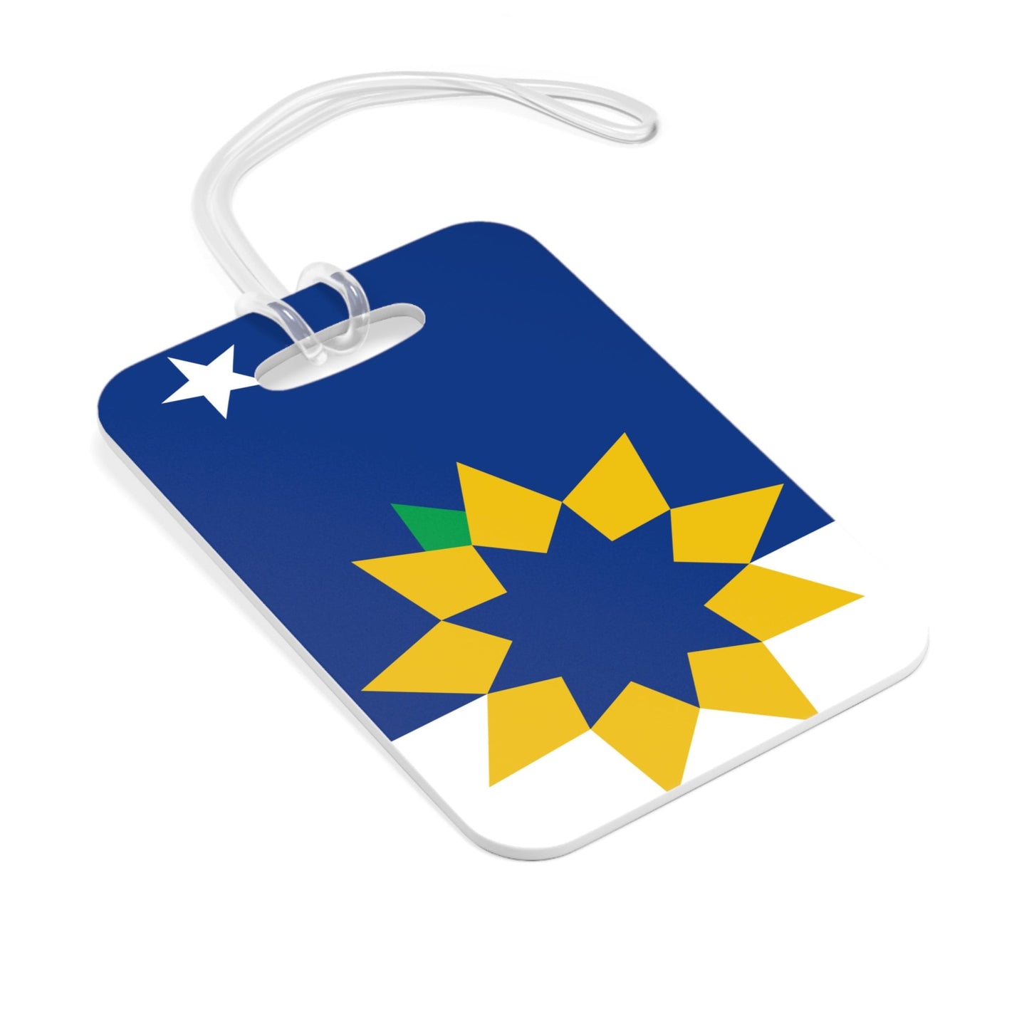 Topeka Kansas Flag Luggage Bag Tag