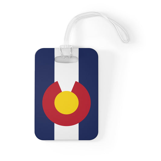 Colorado Flag Luggage Bag Tag