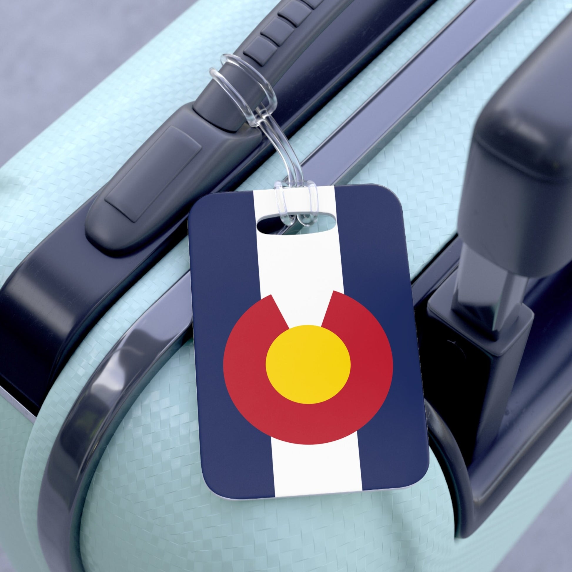 Colorado Flag Luggage Bag Tag