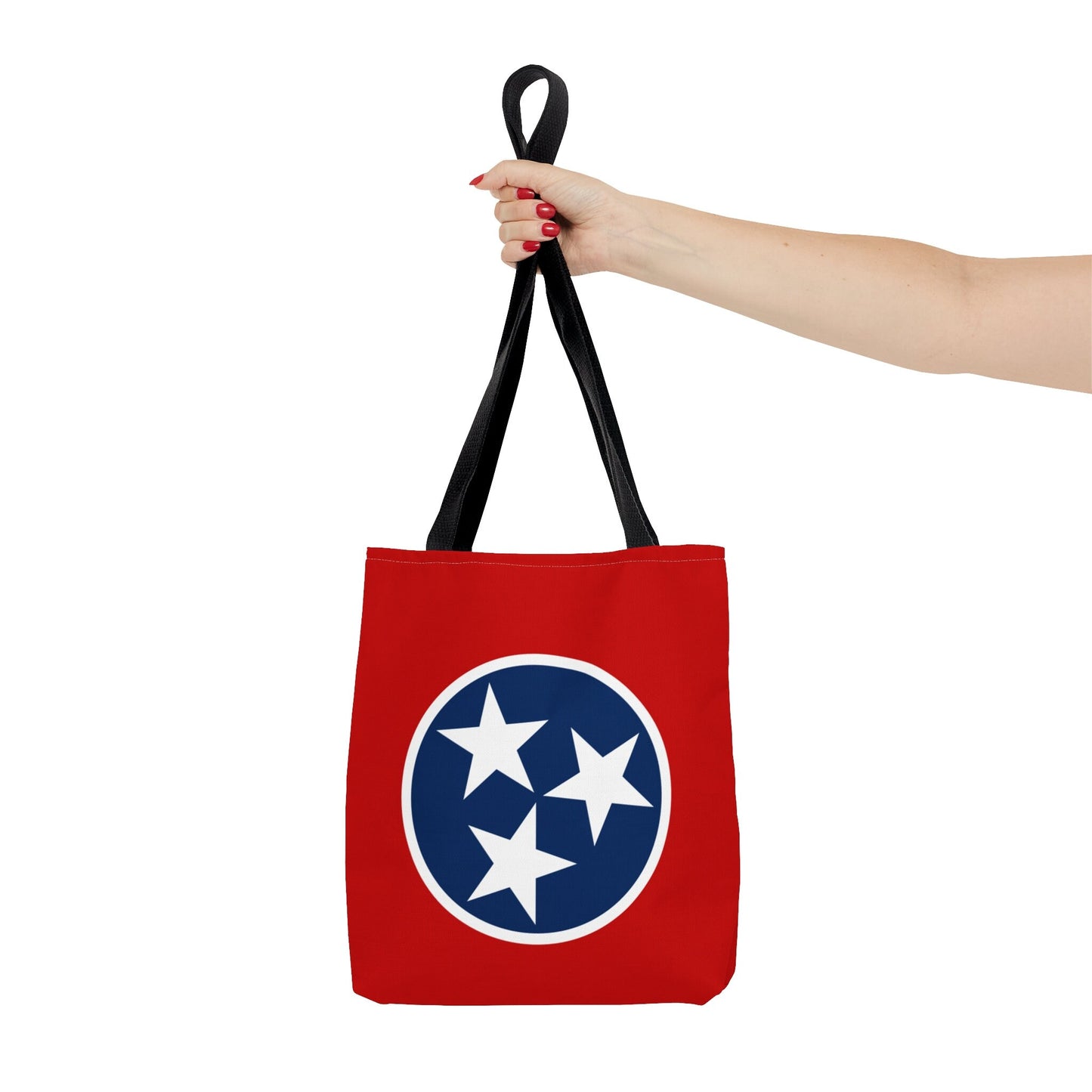 Tennessee Tri Star Flag Tote Bag