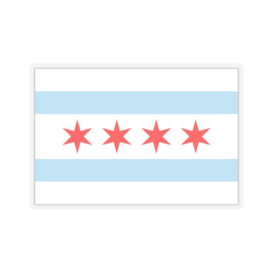 Chicago Flag Stickers