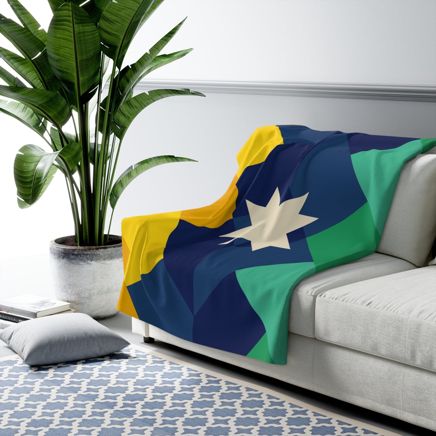 Appalachia Flag Sherpa Fleece Blanket