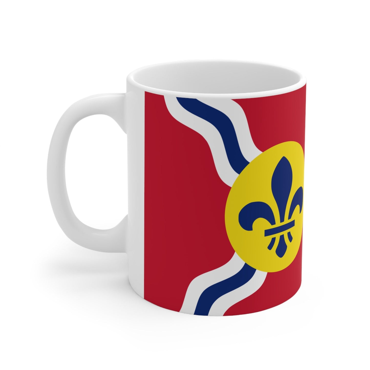 St. Louis Missouri Flag Ceramic Mug 11oz