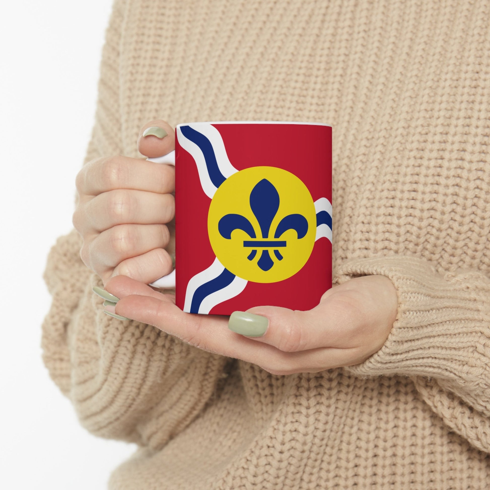 St. Louis Missouri Flag Ceramic Mug 11oz