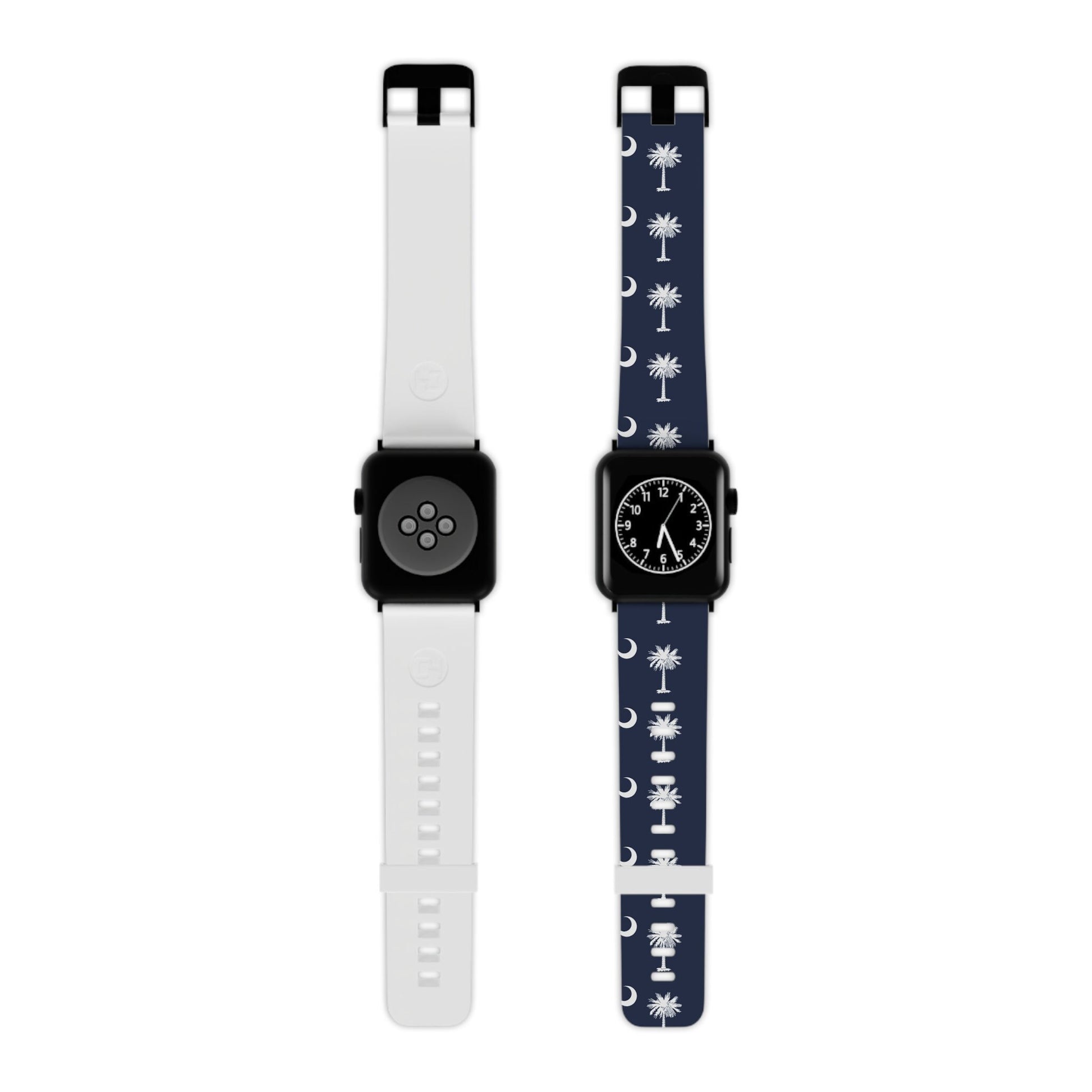 South Carolina Palmetto Moon and Tree Flag Watch Band for Apple Watch