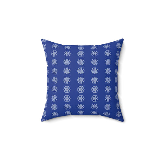 Planet Earth Spun Polyester Square Pillow