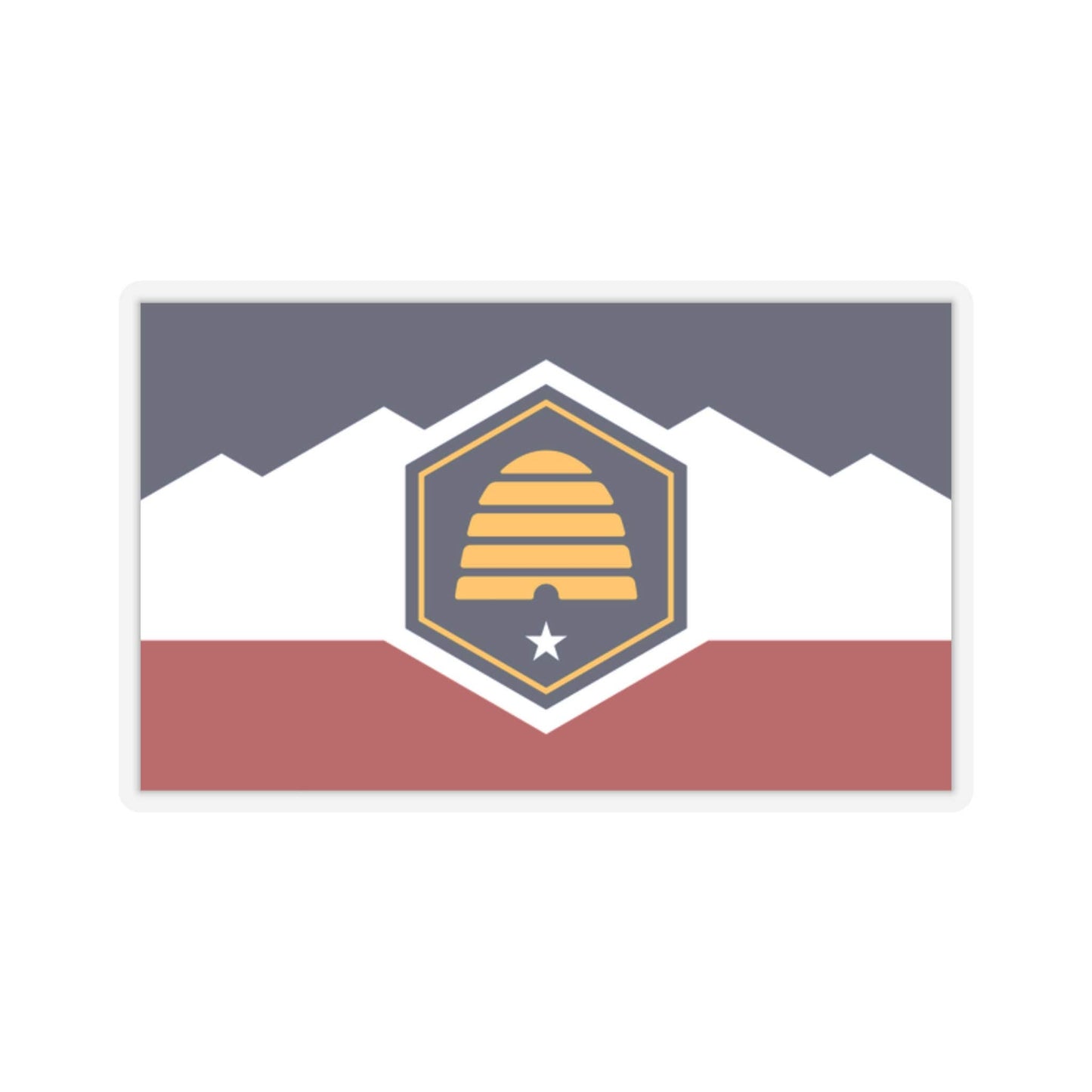 Utah Flag Stickers