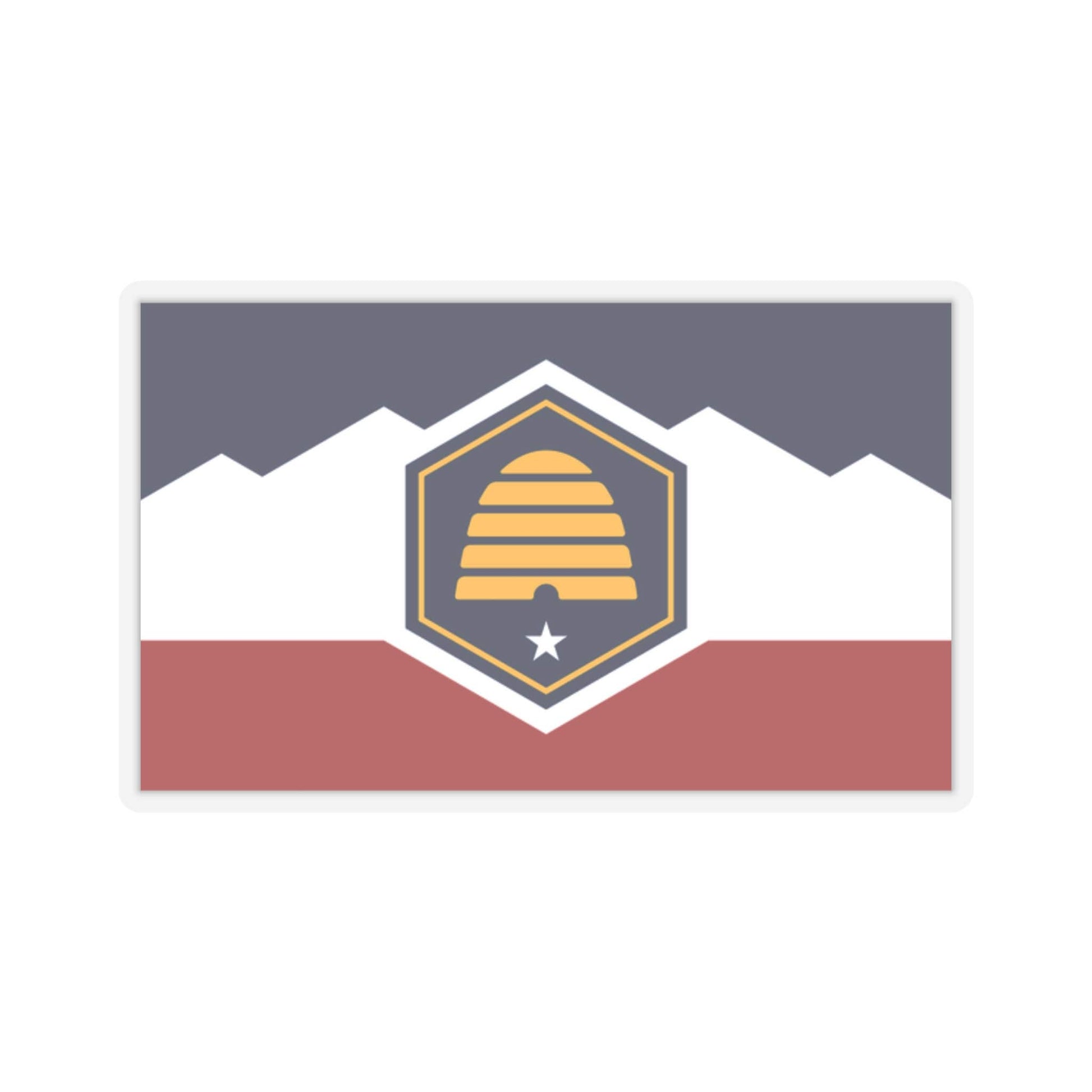 Utah Flag Stickers