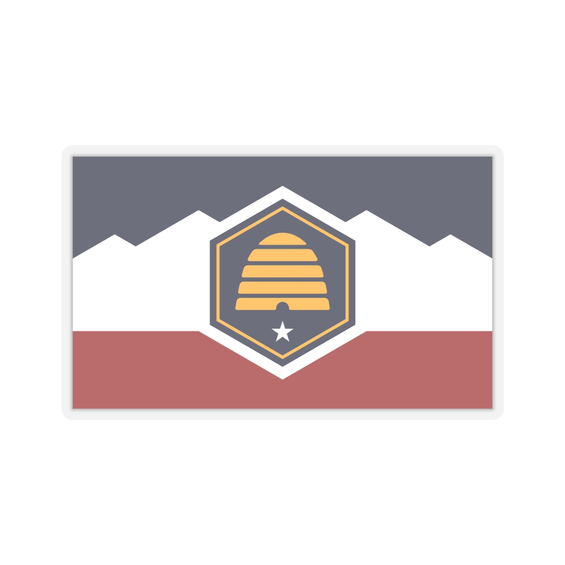 Utah Flag Stickers