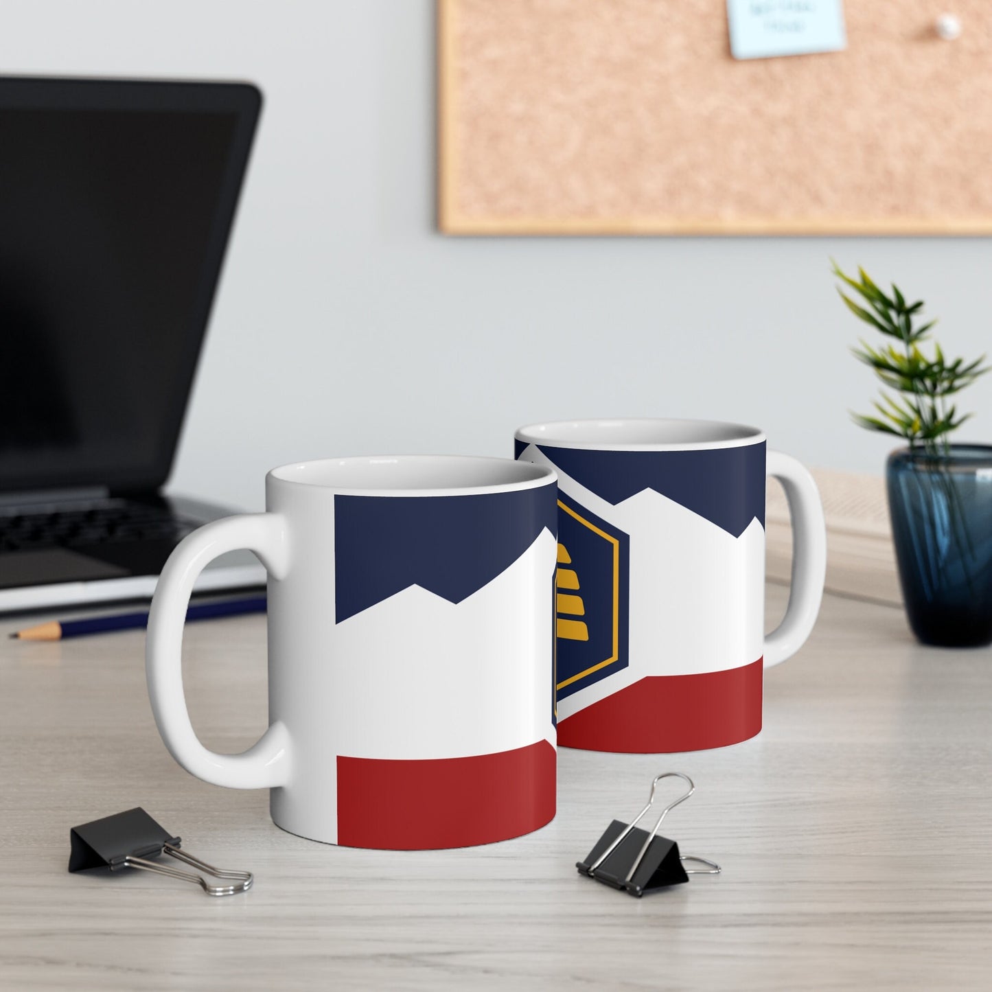 Utah Flag Ceramic Mug 11oz